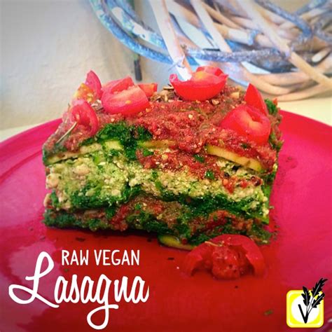 Raw, Vegan Lasagna - The Veggie Girl