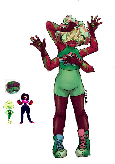 Garnet & Peridot fusion | Steven Universe Amino