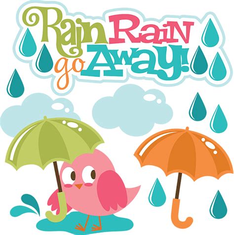 Rain Rain Go Away SVG Scrapbook Collection svg files for scrapbooking cardmaking