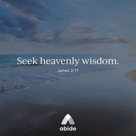 Wisdom from Heaven - James 3:17 | Abide