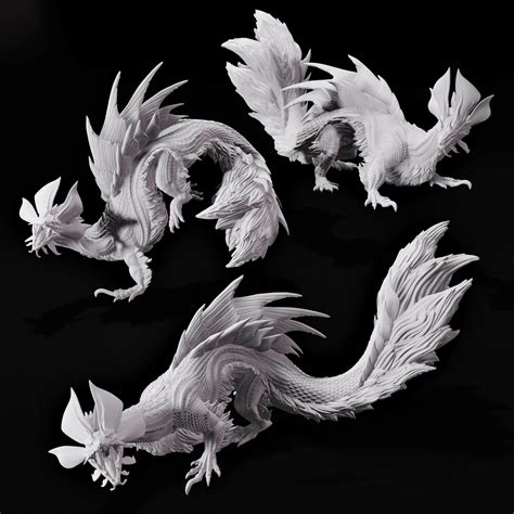 3D file Mizutsune Monster Hunter Fan Art・3D printable model to download ...