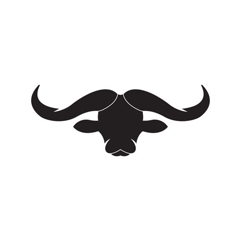 Bull head logo vector icon illustration design 21305353 Vector Art at Vecteezy