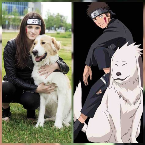 I did a cosplay as Kiba with my dog as Akamaru. A genderbend, of course ...