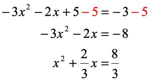 Completing the Square (More Examples) | ChiliMath