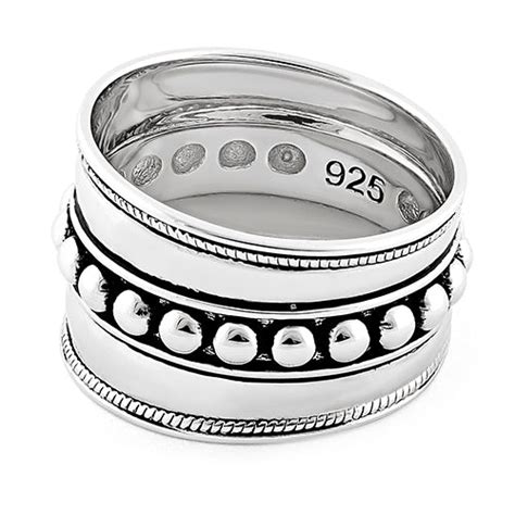 Sterling Silver Bali Design Ring for Sale - Dreamland Jewelry