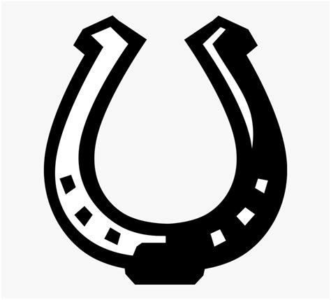 Vector Illustration Of Lucky Horseshoe Good Luck Protective - Horseshoe Clip Art, HD Png ...