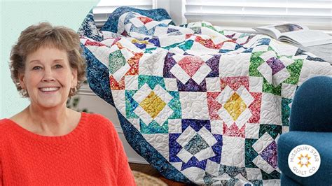 Make a "Big T Origami" Quilt with Jenny Doan of Missouri Star (Video ...