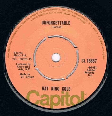 Nat King Cole – Smile (1975, Vinyl) - Discogs