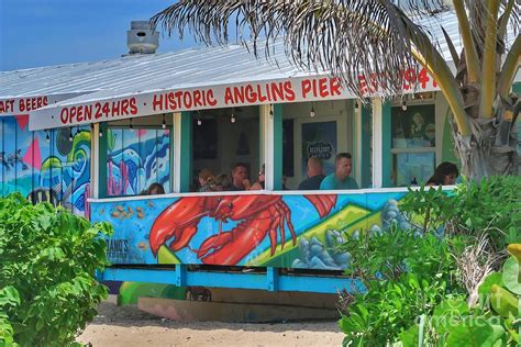 Anglins Beach Cafe Lauderdale by the Sea Photograph by Brooke Trace