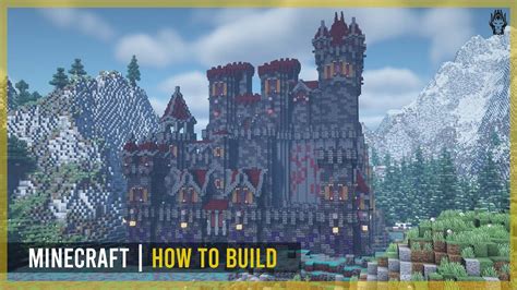 Minecraft How to Build a Dark Castle (Tutorial) - YouTube