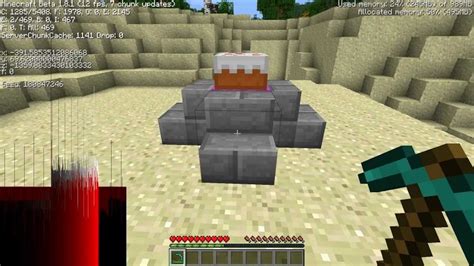 Minecraft 1.8 - Cracked/Mossy Stone Bricks from Brick Stairs - YouTube