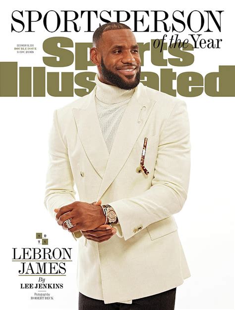 Cleveland Cavaliers LeBron James, 2016 Sportsperson Of The Sports Illustrated Cover by Sports ...