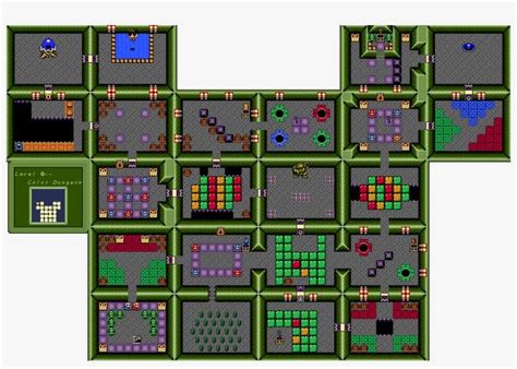 Zelda Link's Awakening Dungeon Maps PNG Image | Transparent PNG Free ...