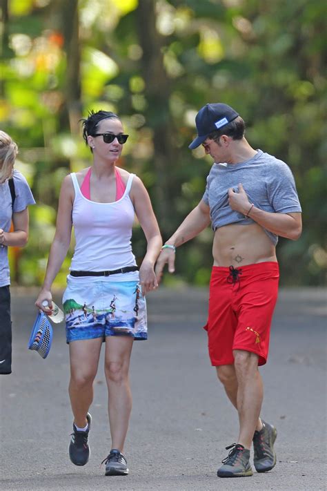 Katy Perry and Orlando Bloom - Hiking in Hawaii, February 2016 • CelebMafia