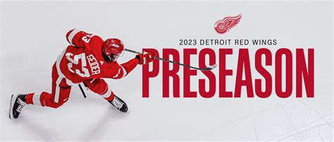 Detroit Red Wings Announce 2023-24 Preseason Schedule - Ilitch Companies News Hub