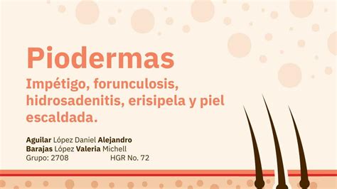 Piodermas - dermatología | Valeria Michell Barajas | uDocz