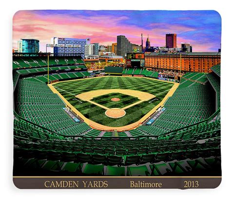 Camden Yards 2013 - Blanket – classicballpark.com