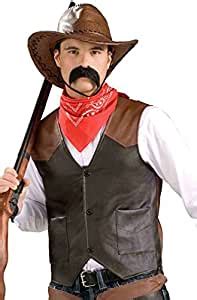Amazon.com: Forum Novelties Cowboy Costume Vest – Adult Economy Standard: Toys & Games