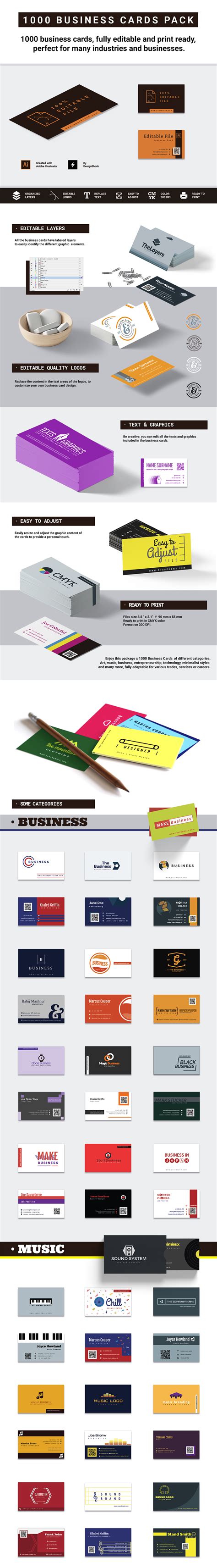 Business Card Templates – Branding Identity Packs – Vintage Business cards