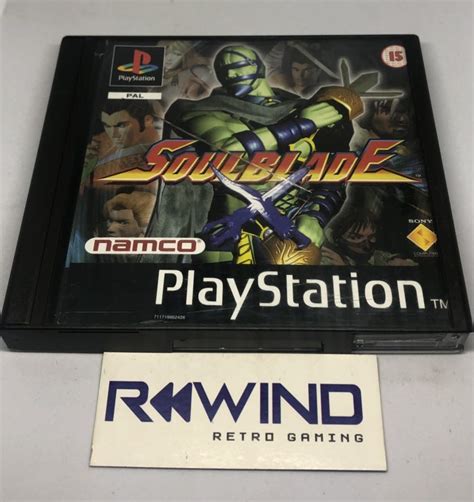 Soul Blade - PS1 - Rewind Retro Gaming