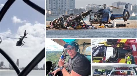 Sea World helicopter crash that killed four caught on video | Daily ...