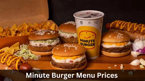 Minute Burger Menu Prices in Philippines [Updated] 2024