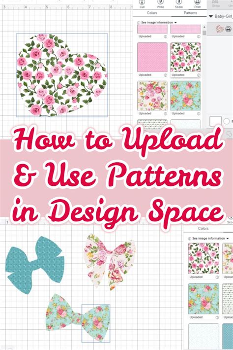 Cricut Patterns: How To Upload & Use Them! | Cricut projects vinyl, Diy cricut, Cricut projects ...