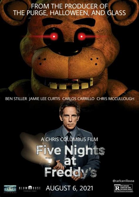 Five Nights at Freddy's: The Movie - Fan Made Marketing Poster | Five ...