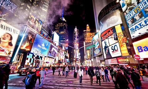 Times Square , featured with Broadway Theaters in New York City – Stock Editorial Photo ...