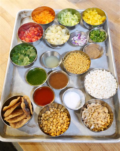 Bhel Puri Ingredients, Bollywood Theater, SE Division, Portland - Waz Wu