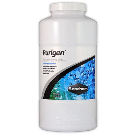 SEACHEM PURIGEN FILTER MEDIA REMOVES ORGANIC WASTE AQUARIUM FISH TANK ...