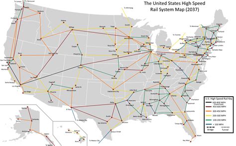 Us High Speed Rail Map | Images and Photos finder