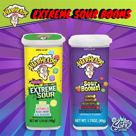 Warheads Extreme Sour Booms – The SGFR Store