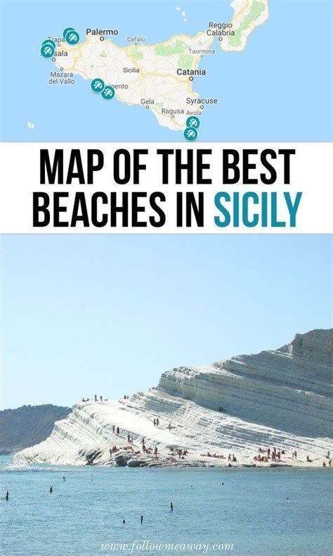 12 Beautiful Beaches In Sicily + Map To Find Them , #Beaches #Beautiful #FIND #map #Sicily ...