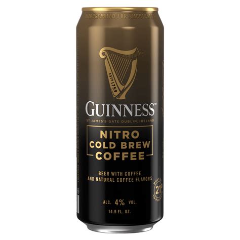 Guinness Introduces *NEW* Nitro Cold Brew Coffee Beer - BeerAlien