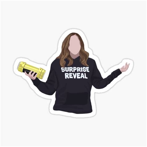 "B99 Series: Gina’s Surprise Reveal" Sticker for Sale by Candy-Unicorn14 | Redbubble