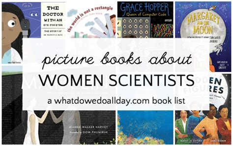 Picture Books about Women Scientists and Women in STEM