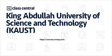 Free online courses from King Abdullah University of Science and ...