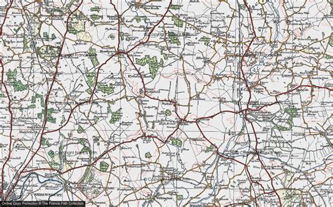 Historic Ordnance Survey Map of Walton, 1921 - Francis Frith