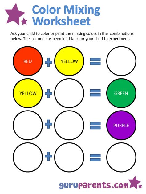 Mixing Colors | guruparents