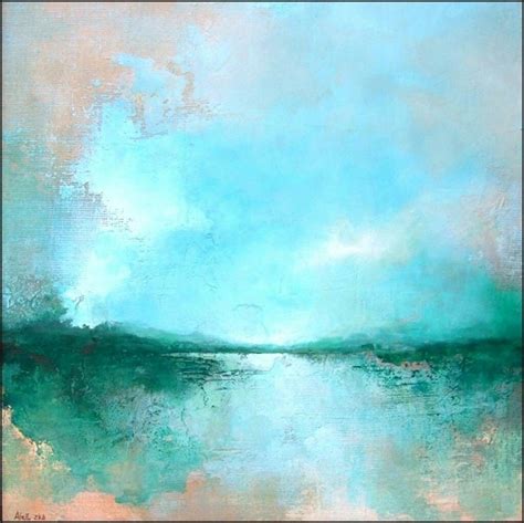 Canvas Artwork by Sharon Kingston | Abstract landscape, Landscape paintings, Abstract
