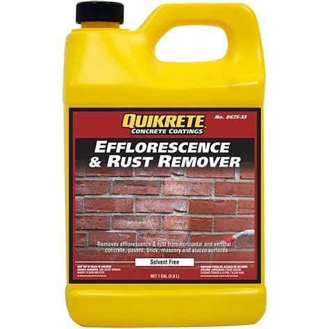 Quikrete Efflorescence & Rust Remover gal - Walmart.com - Walmart.com