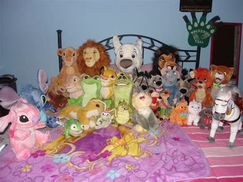 My Disney Plush Collection by PinkMermaidPrincess on DeviantArt