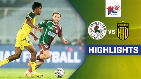 Watch Mohun Bagan Super Giant Vs Hyderabad FC - Highlights Video Online ...