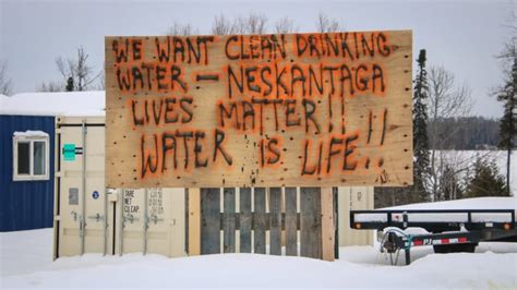 Neskantaga First Nation's chief says residents don't support federal drinking water settlement ...