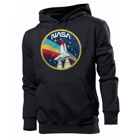 Vintage Nasa Logo Hoodie, Space Shuttle Nasa Hoodie sold by Chris Roach ...