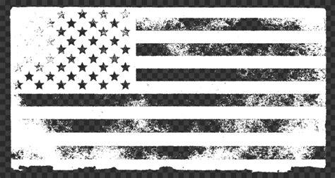 White Grunge American USA Flag | Citypng