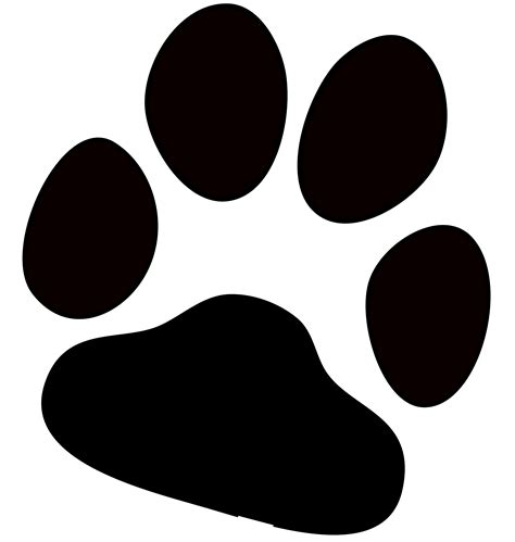 Dog Paw Footprint Clip art - claw png download - 7115*7500 - Free Transparent png Download ...