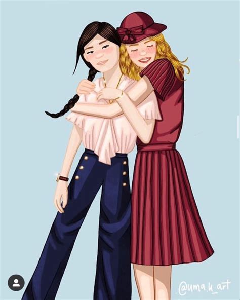 Daisy Wells and Hazel Wong fanart | Fan art, Cute drawings, Night at ...