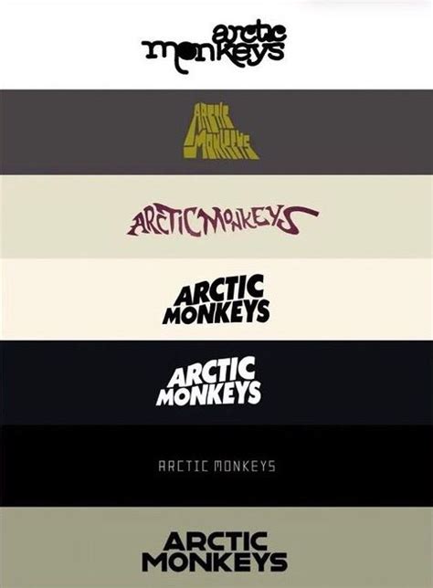 all arctic monkeys logos through albums | Arctic monkeys, Arctic monkeys wallpaper, Alex arctic ...